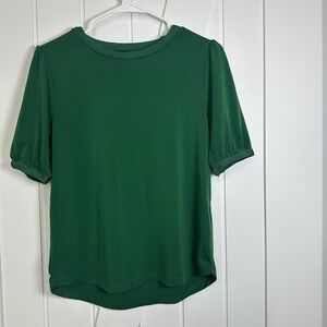 Banana Republic Women's Green Short Sleeve Top Size Small